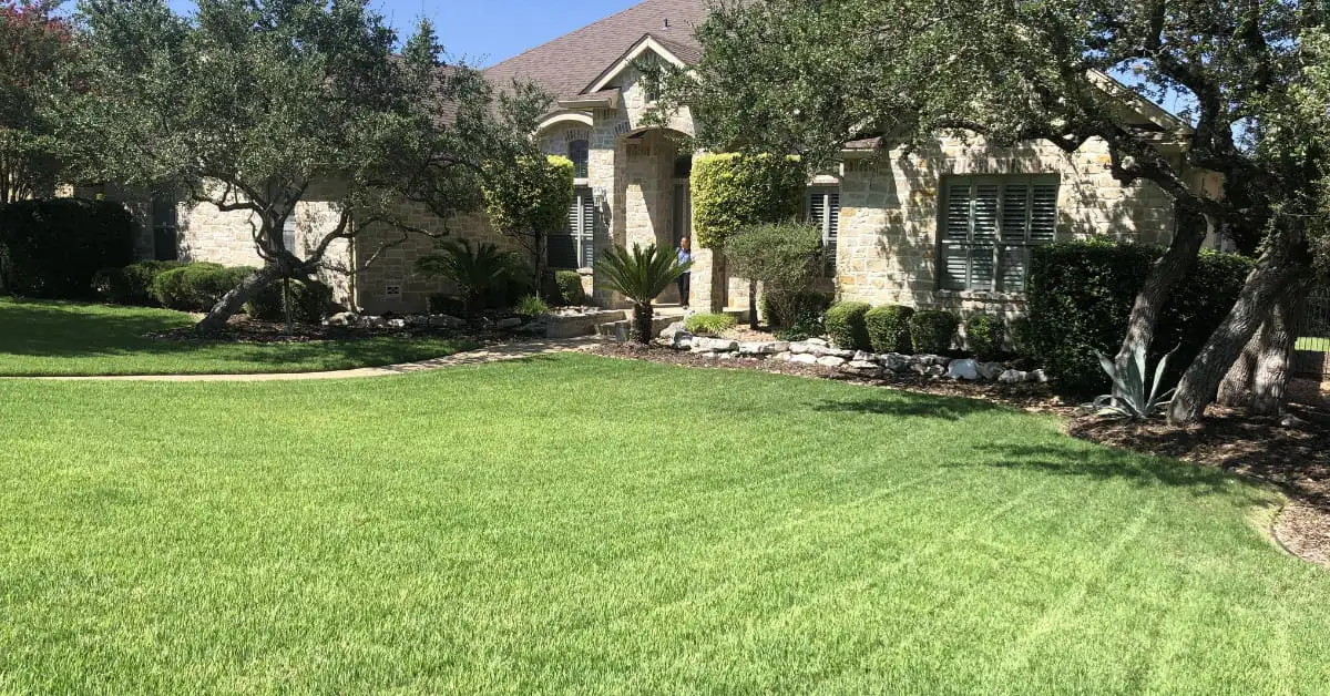 Macario Brothers Lawn Care professional mowing service in San Antonio, Texas